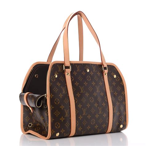 LOUIS VUITTON Monogram Baxter GM Dog Pet 